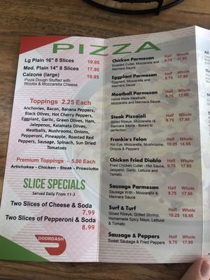 Menu photo 1 Frankie's Italian Deli Naples, FL Menu photo 1 Frankie's Italian Deli Naples, FL