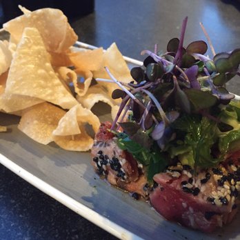 The Copper Grouse - tuna ahi poke :) amazing - New American Near Me - Manchester, Vermont