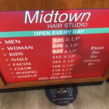 Midtown Hair Studio - Prices - Hair Salons Near Me - Palo Alto, California