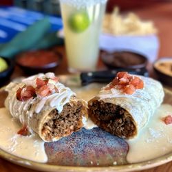 Hussongs Mexican Cantina - Cheesy Ensenada Beef Burrito
