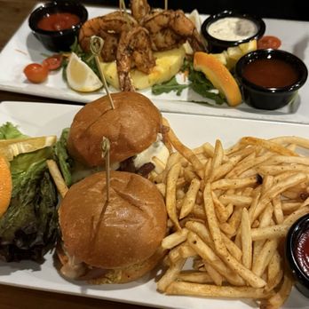 Sur at The Barnyard - Sur Sliders, jumbo prongs - New American Near Me - Carmel, California Sur at The Barnyard - Sur Sliders, jumbo prongs - New American Near Me - Carmel, California