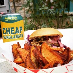 Red Smitty’s Soul Supper - Low Country Carolina Pulled Pork Sandwich Special