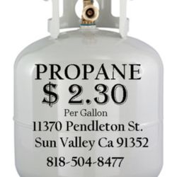 Gas Pros Propane - $2.30 per gallon NO minimum