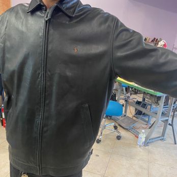Lory's Denim & Leather Clinic - leather jacket alteration (before) - Sewing & Alterations Near Me - Studio City , California