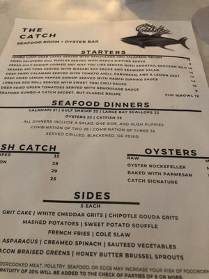 The Catch Seafood and Oyster Bar by null