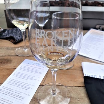 Broken Earth Winery - Tasting at Broken Earth Winery - New American Near Me - Paso Robles, California Broken Earth Winery - Tasting at Broken Earth Winery - New American Near Me - Paso Robles, California