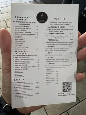 Menu photo 5 Cafe Uccello Oakland, CA