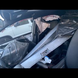 How my interior was left