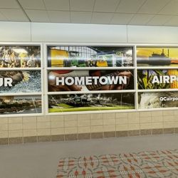 Quad City International Airport - MLI - My hometown back on the mainland!