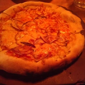 Maggie McFly's - Cheese and onion pizza - New American Near Me - Middlebury, Connecticut Maggie McFly's - Cheese and onion pizza - New American Near Me - Middlebury, Connecticut