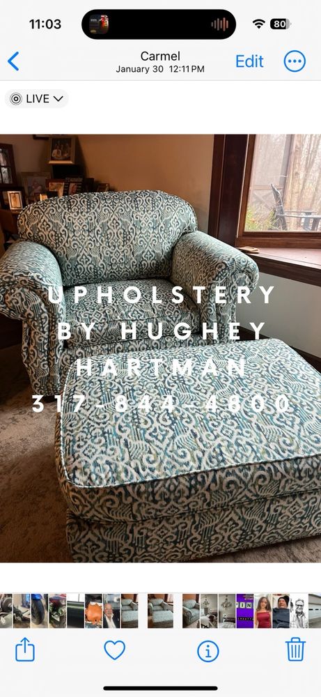 Hughey Hartman Upholstery - upholstery in Indianapolis, IN