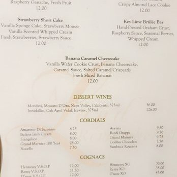 A Land Remembered - Dessert Menu - Steakhouses Near Me - Orlando, Florida A Land Remembered - Dessert Menu - Steakhouses Near Me - Orlando, Florida