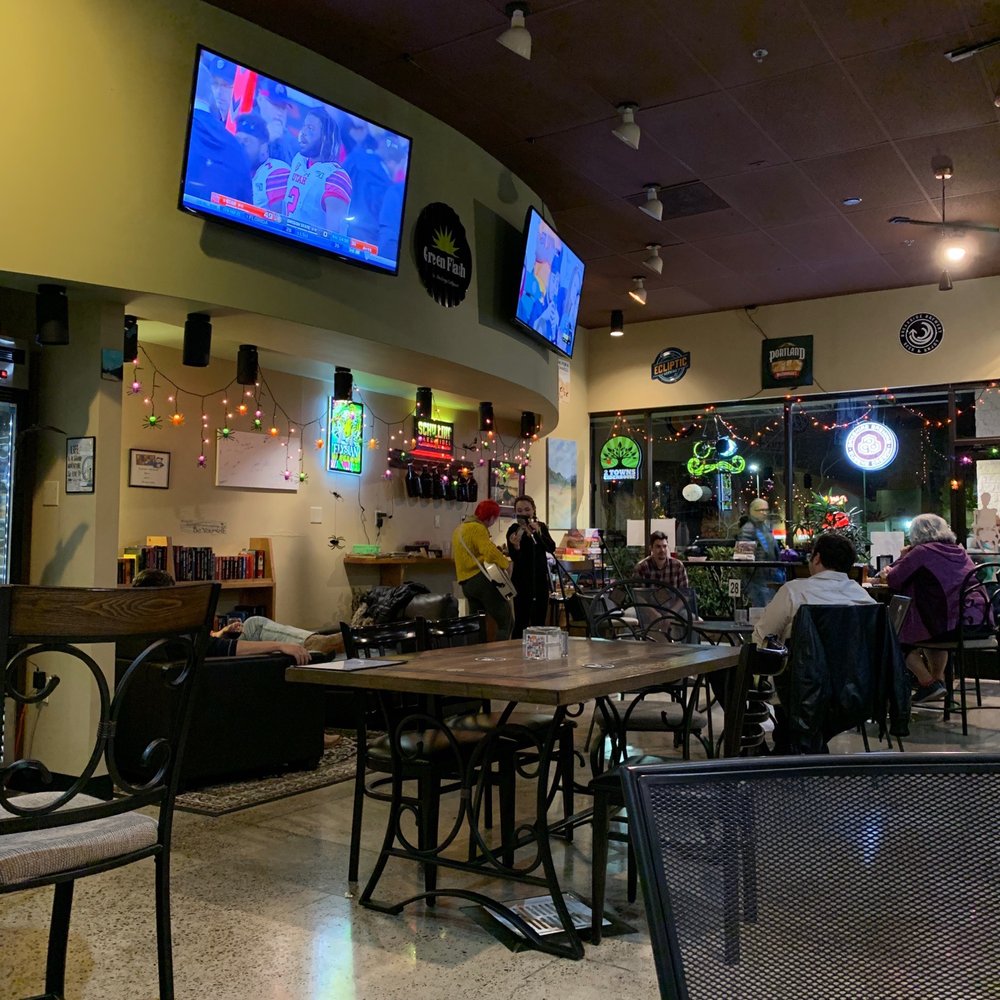 Live band on a Saturday evening.