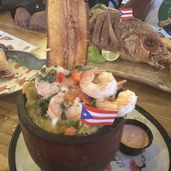 Pal Campo Restaurant - Mofongo w/ garlic shrimp - Latin American Near Me - Orlando, Florida Pal Campo Restaurant - Mofongo w/ garlic shrimp - Latin American Near Me - Orlando, Florida
