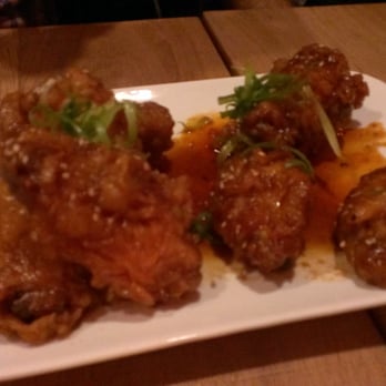Southgate - KFC (Korean fried chicken) - half soy garlic and half spicy gochujang - Korean Near Me - Philadelphia, Pennsylvania