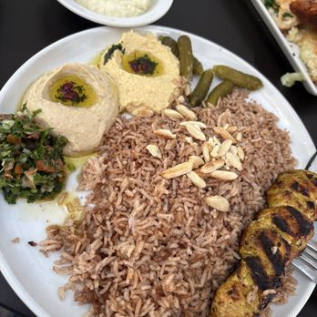 Levant Bistro + Bake Shop - Off The Grill Chicken Kabob - Gluten-Free Near Me - Los Angeles, California