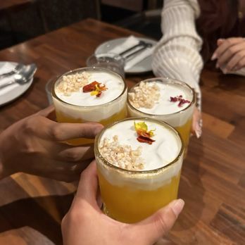 Hanuman Thai Eatery - Mango Sticky Rice Cocktail/Mocktail - Thai Near Me - Costa Mesa, California Hanuman Thai Eatery - Mango Sticky Rice Cocktail/Mocktail - Thai Near Me - Costa Mesa, California