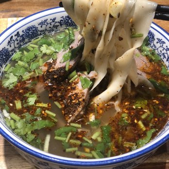 Lanzhou Beef Noodle - Delicious wide noodles and signature beef soup - Noodles Near Me - Cartlon, VIC
