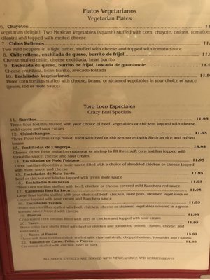 Menu photo 8 Toro Loco South Orange, NJ