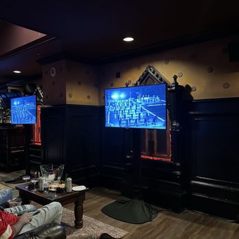 Foundation Room - One of 6 monitors in this room. - Lounges Near Me - Las Vegas, Nevada