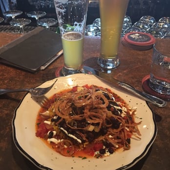 101 Craft Kitchen - Red Fish with a nice wheat beer - Gastropubs Near Me - Gahanna, Ohio
