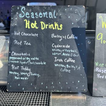 Fetch Park At The Works - Season Hot Drinks menu - Dog Parks Near Me - Atlanta, Georgia