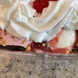Banana Split Ice Cream
