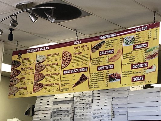 Menu photo 5 NY Giant Pizza San Diego, CA