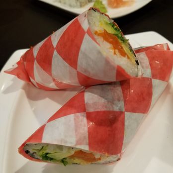 Hakata Ramen - Salmon sushi burrito - Ramen Near Me - Quincy, Massachusetts