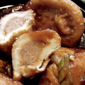 A & C Kitchen - The Dumpling wrap was undercooked (inedible), drenched in an awful thick sweet sauce with no sesame taste. Yuck! Down the loo they goo... - Chinese Near Me - New York, New York