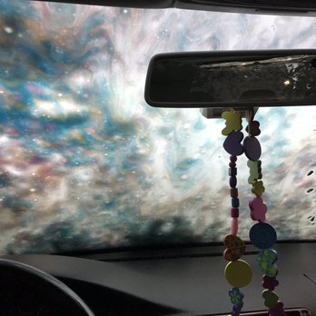 Soft Touch Car Wash - View of the cosmos from inside a car wash. Highlight of the trip, my daughter and I were very excited. - Car Wash Near Me - Brooklyn, New York