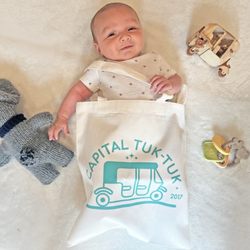 Capital Tuk-Tuk - Baby loved his souvenir!