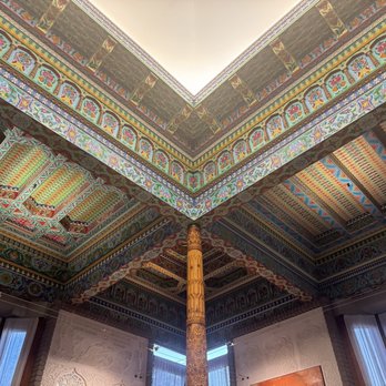 Boulder Dushanbe Teahouse - Ceiling that's beautiful! - Tea Rooms Near Me - Boulder, Colorado