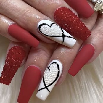 Venus Nails & Spa - V Day Art work by Vicki - Nail Salons Near Me - Fresno, California