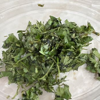 El Pollo Loco - Old cilantro that they gave me to eat!!!! - Mexican Near Me - Las Vegas, Nevada
