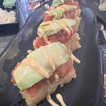 Sushiholics - Fried Krispy Rice Roll - insanely delicious - Sushi Bars Near Me - West Covina, California Sushiholics - Fried Krispy Rice Roll - insanely delicious - Sushi Bars Near Me - West Covina, California
