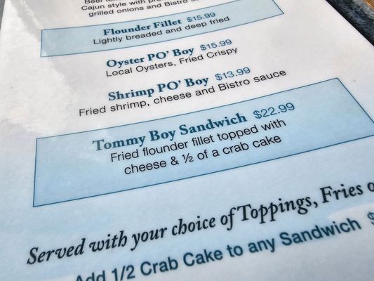Menu photo 5 Surf Rider East Beach Norfolk, VA Menu photo 5 Surf Rider East Beach Norfolk, VA