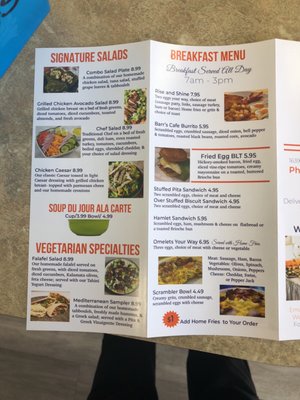 Menu photo 6 Barrs Street Eats Jacksonville, FL
