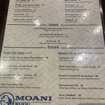 Moani Waikiki - Seafood Near Me - Honolulu, Hawaii Moani Waikiki - Seafood Near Me - Honolulu, Hawaii