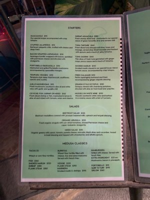 Menu photo 2 Medusa Bahía de Banderas, NAY