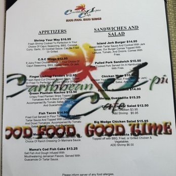 Caribbean Spice Cafe - Cocktail Bars Near Me - North Conway, New Hampshire