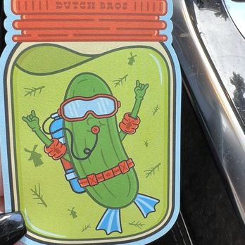 Dutch Bros Coffee - My pickle sticker haha Seemed - Coffee & Tea Near Me - Fife, Washington