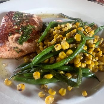 Caprice Cafe - Salmon grilled - New American Near Me - Redlands, California