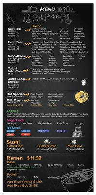 Menu photo 5 Tai Chi Bubble Tea Chicago, IL