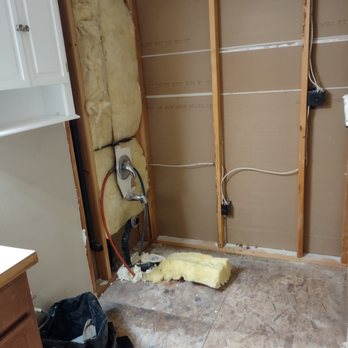Mr. Rooter Plumbing of Tri-Cities - Valve needed move up for shower install. - Plumbing Near Me - Pasco, Washington Mr. Rooter Plumbing of Tri-Cities - Valve needed move up for shower install. - Plumbing Near Me - Pasco, Washington