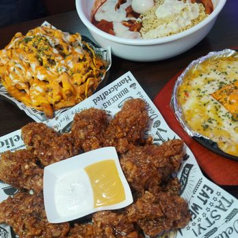 Luv Dduk - Bulgogi cheese fries, garlic fried chicken wings, corn cheese, luv dduk (tteokbokki) - Korean Near Me - Cerritos, California Luv Dduk - Bulgogi cheese fries, garlic fried chicken wings, corn cheese, luv dduk (tteokbokki) - Korean Near Me - Cerritos, California