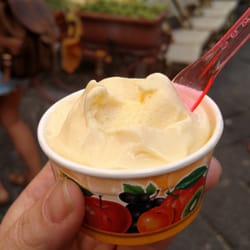 Cioccolato Andrea Pansa - First gelato of our trip.  It was a great choice, crema limone
