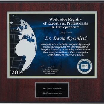 David B Rosenfeld , MD - Blessed to receive this award - Proctologists Near Me - Thousand Oaks, California David B Rosenfeld , MD - Blessed to receive this award - Proctologists Near Me - Thousand Oaks, California
