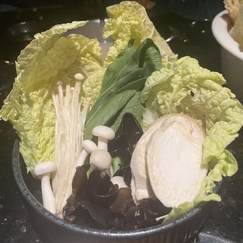 Wagyu House - Veggie accompaniment - Hot Pot Near Me - Chicago, Illinois