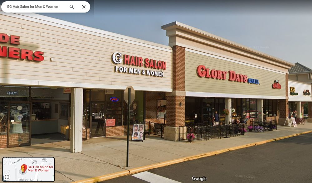 GG Hair Salon Logo